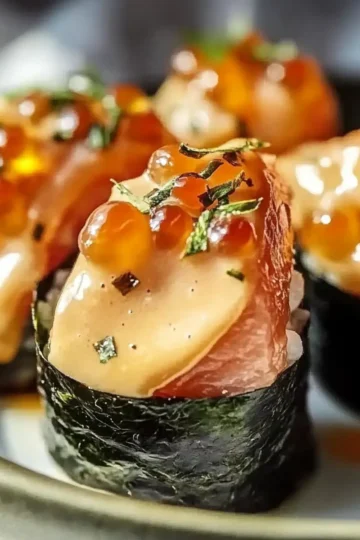 Oven-Baked Salmon Sushi Bites