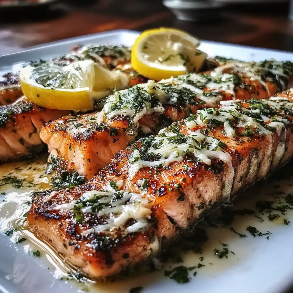 Parmesan-Basil Air Fryer Salmon