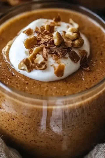 Pumpkin Pie Greek Yogurt Chia Pudding