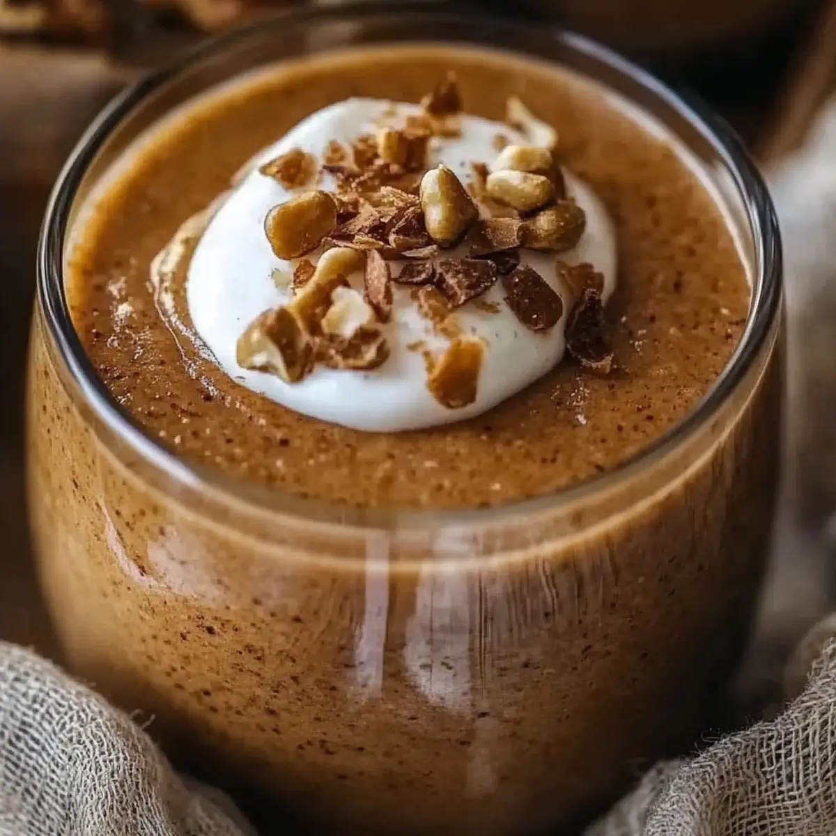 Pumpkin Pie Greek Yogurt Chia Pudding