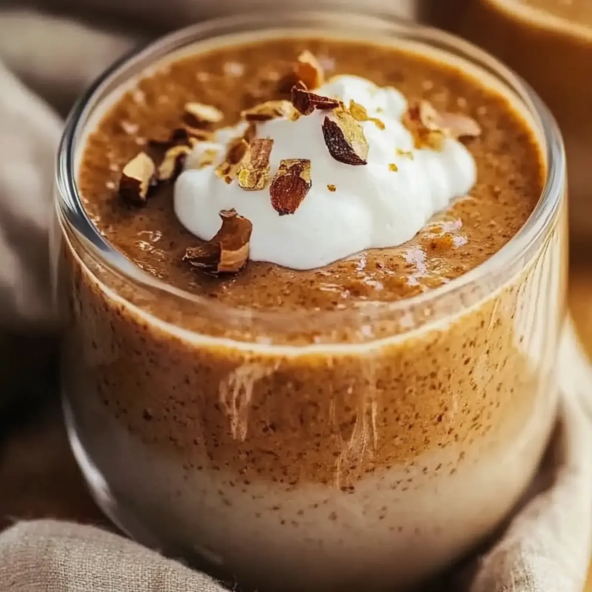 Pumpkin Pie Greek Yogurt Chia Pudding