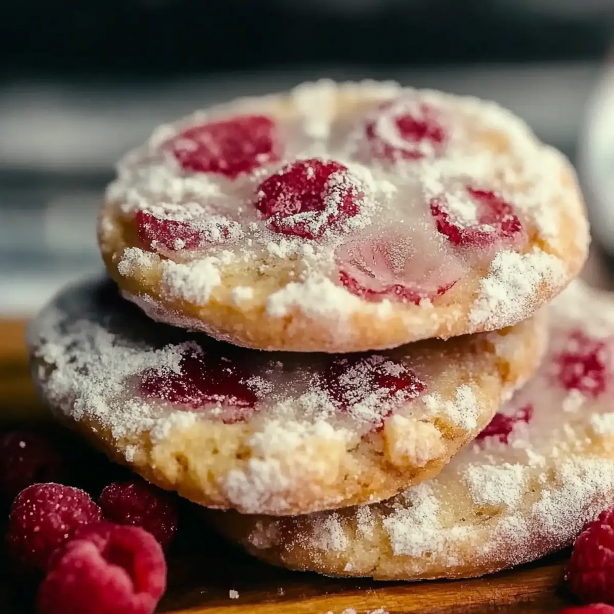 Raspberry Sugar Cookies