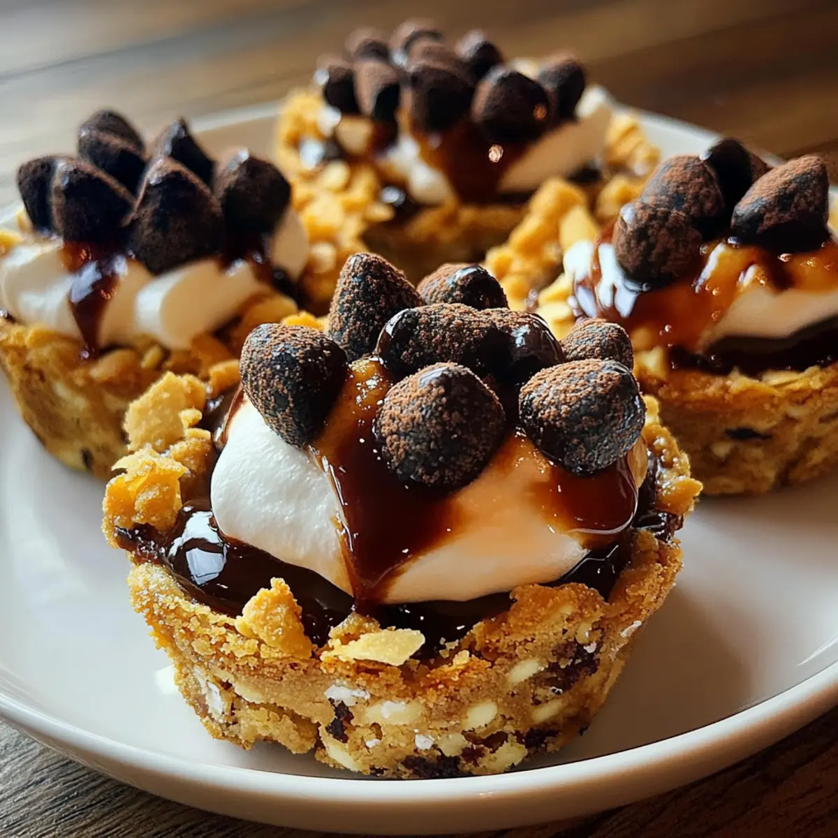 S’mores Cookie Cups
