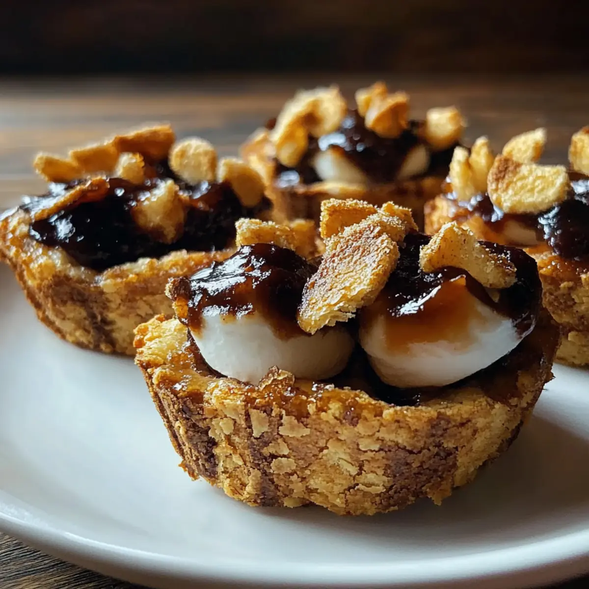 S’mores Cookie Cups