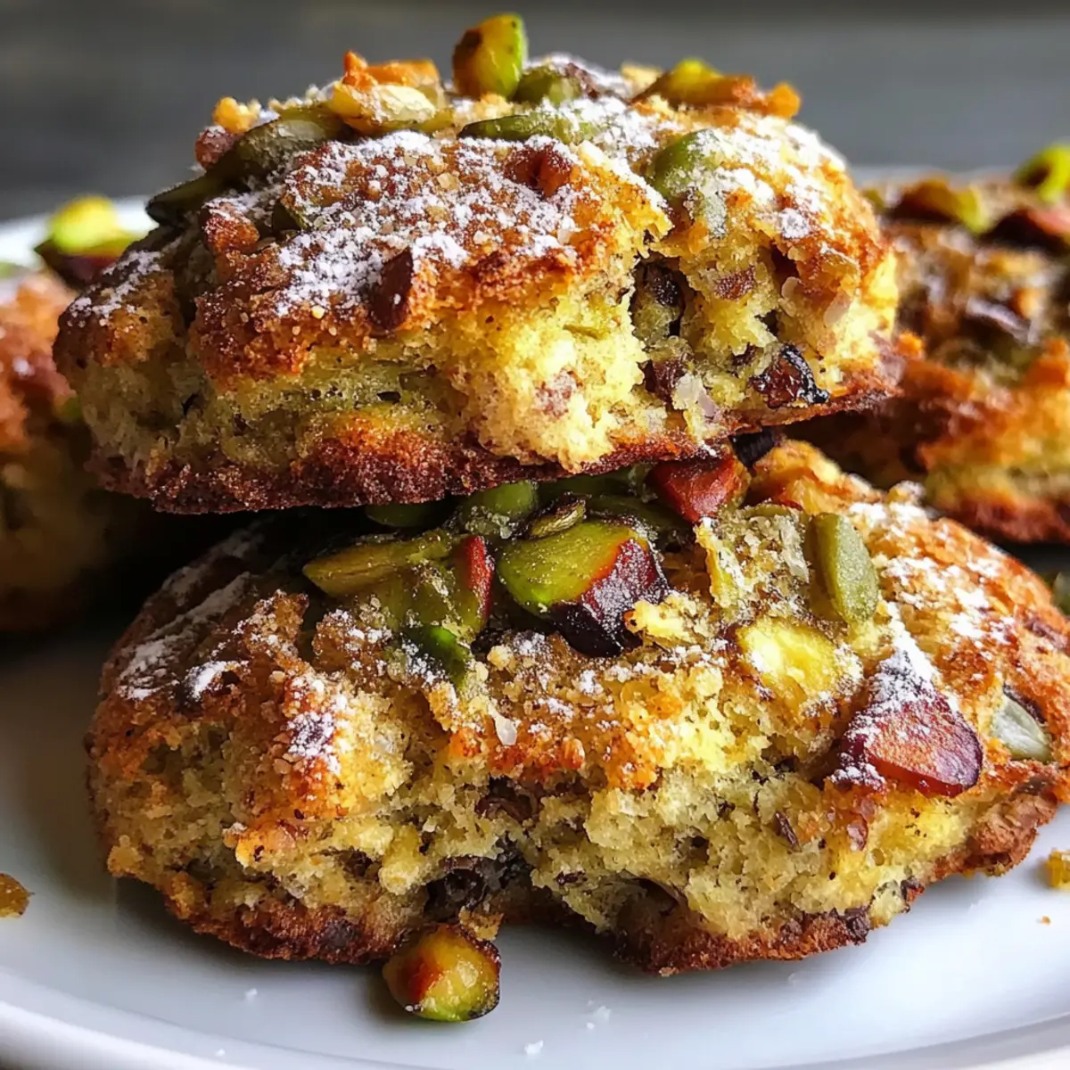 Salted Honey Pistachio Cookies