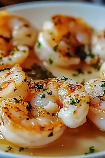 Scallops and Shrimp in Garlic Butter Sauce
