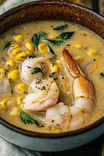 Shrimp and Corn Soup