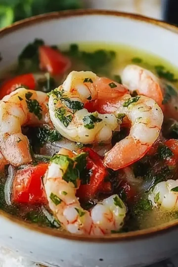 Shrimps in Culichi Salsa