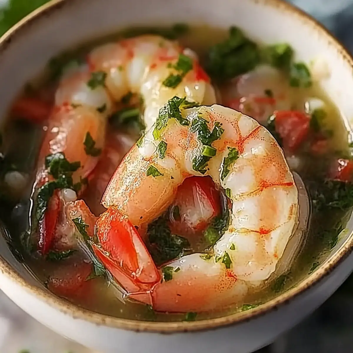 Shrimps in Culichi Salsa