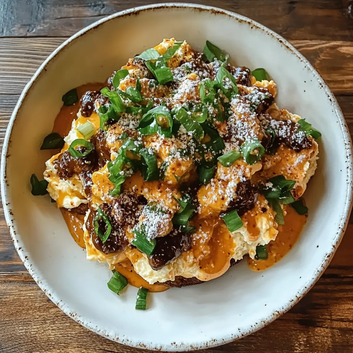 Silky Miso Scrambled Eggs