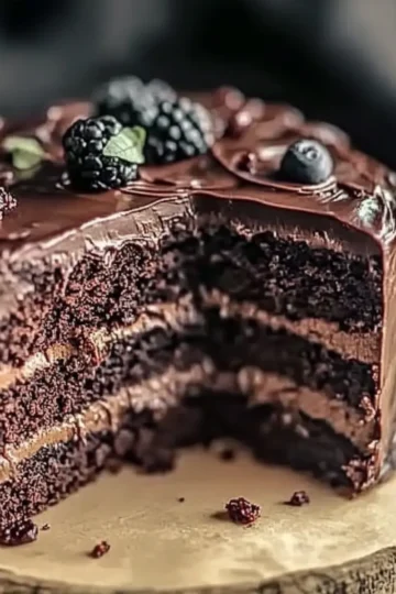 Sour Cream Chocolate Loaf Cake