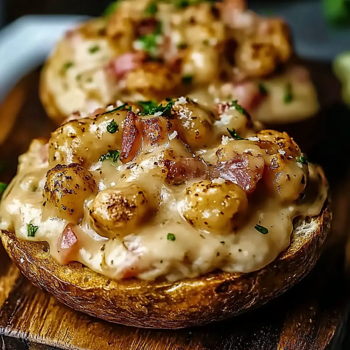 Southern-Style Seafood Stuffed Potatoes