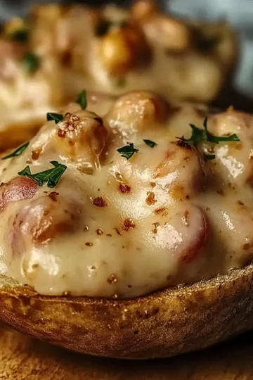 Southern-Style Seafood Stuffed Potatoes
