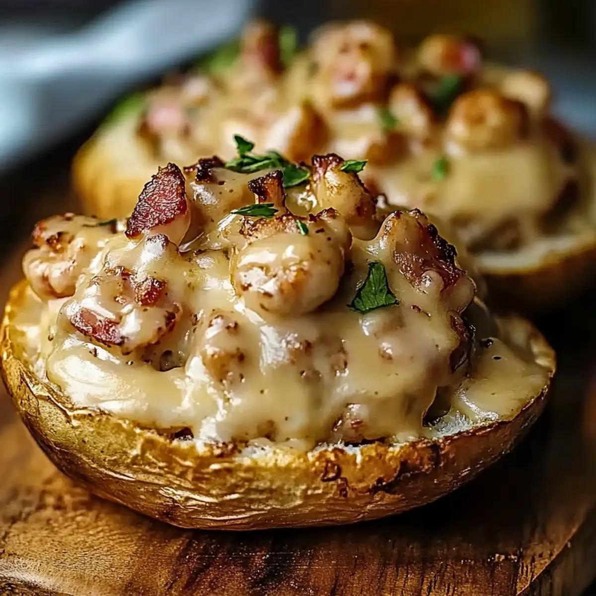 Southern-Style Seafood Stuffed Potatoes