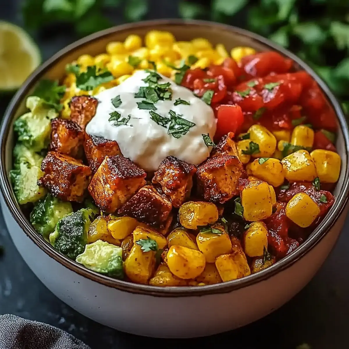 Southwest Breakfast Burrito Bowl