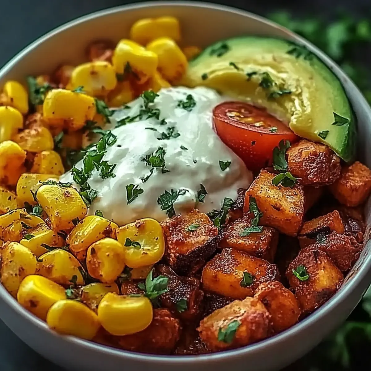 Southwest Breakfast Burrito Bowl