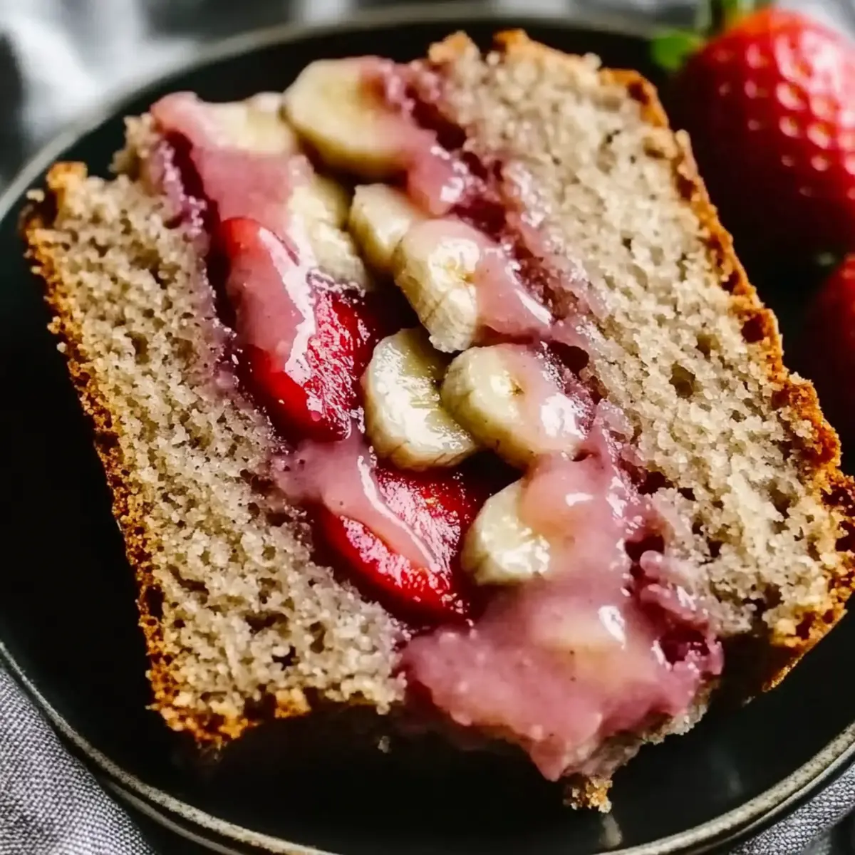 Strawberry Banana Bread