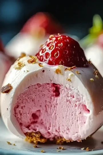 Strawberry Cheesecake Protein Balls