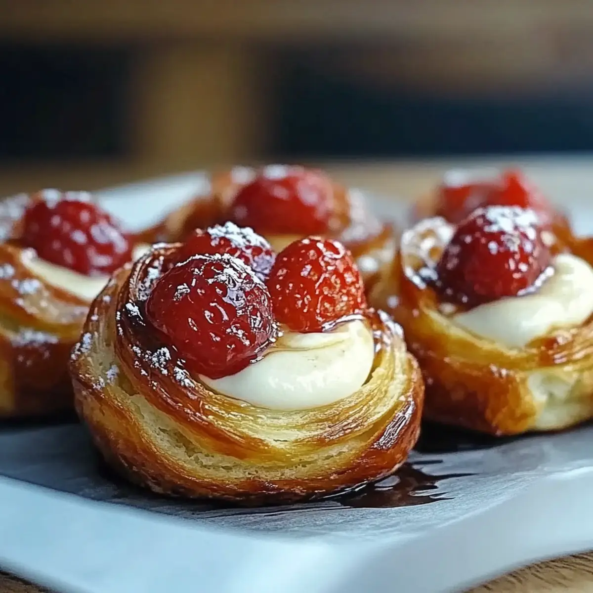 Strawberry Cream Cheese Danish