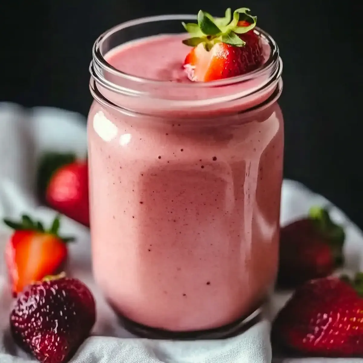 Strawberry Date Smoothie