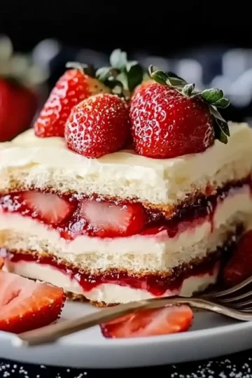 Strawberry Tiramisu