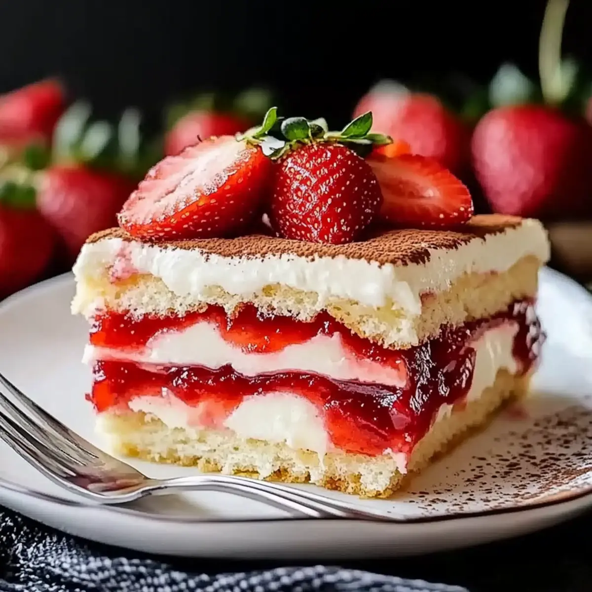 Strawberry Tiramisu