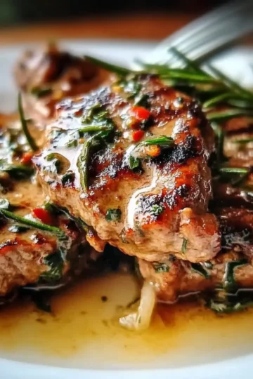 Tangy Garlic Herb Steak Marinade