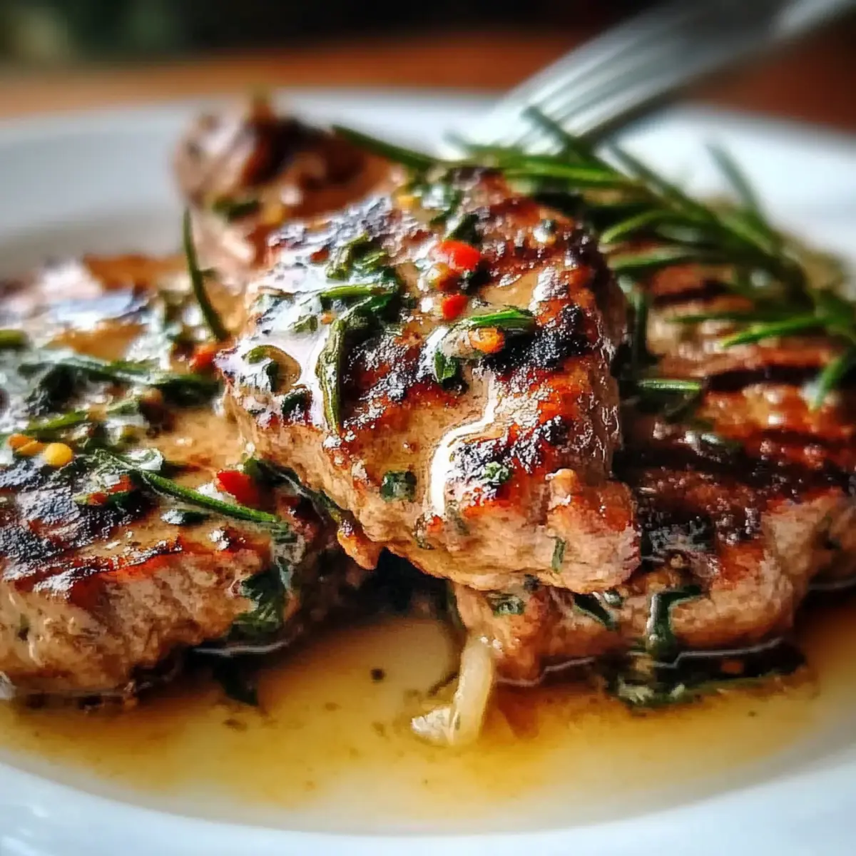 Tangy Garlic Herb Steak Marinade