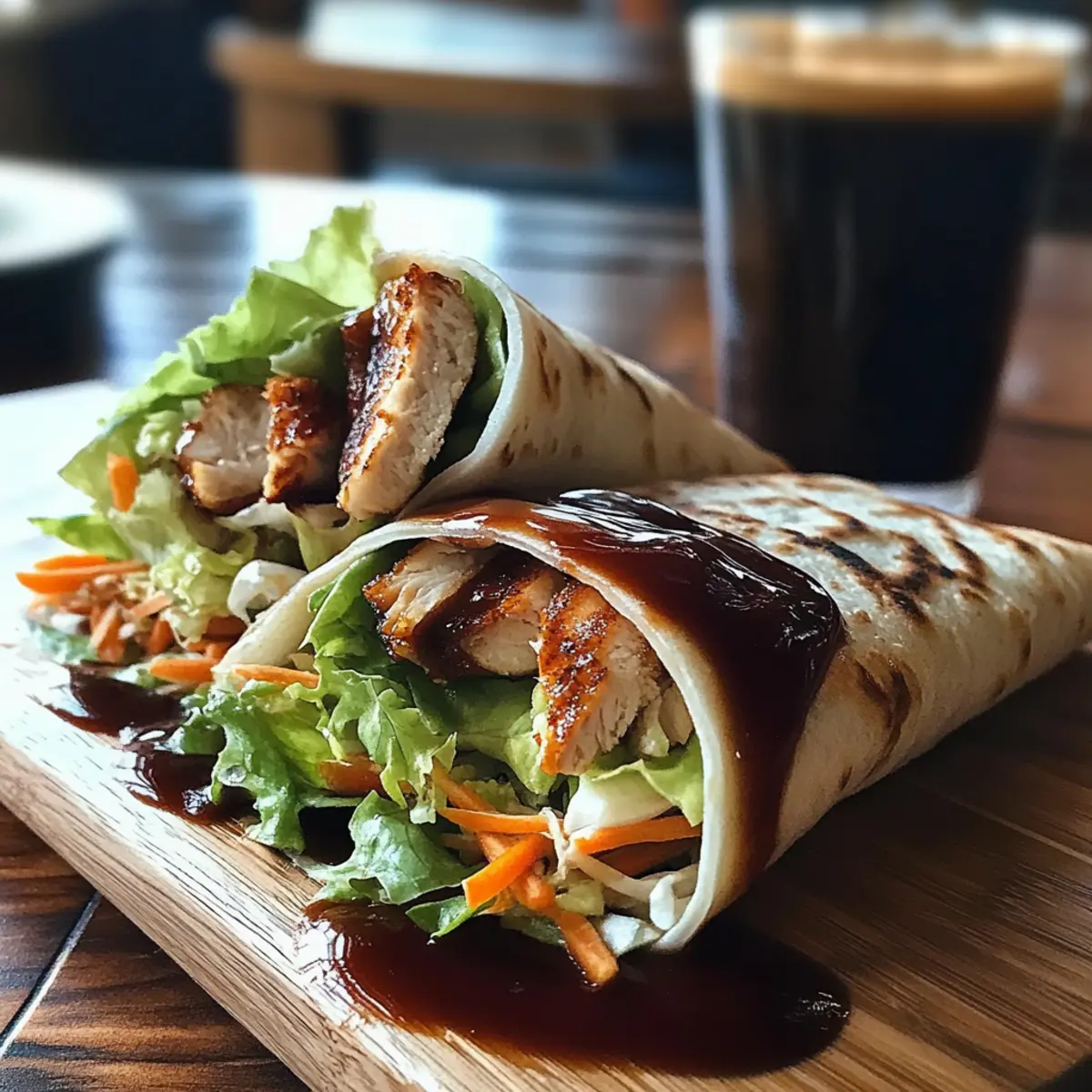 Teriyaki Chicken Wrap