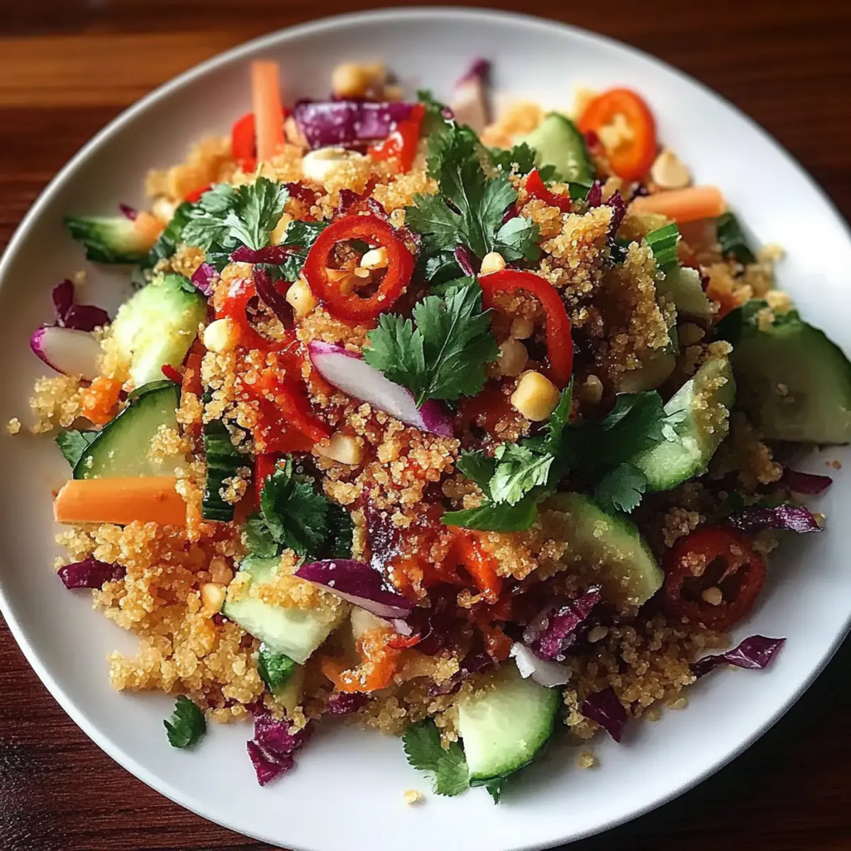 Thai Quinoa Crunch Salad