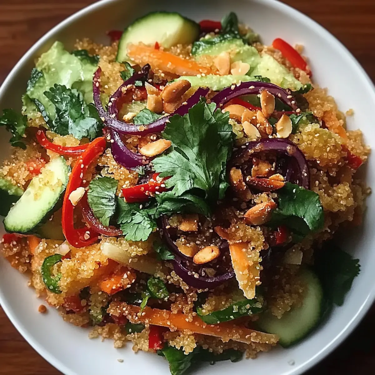 Thai Quinoa Crunch Salad