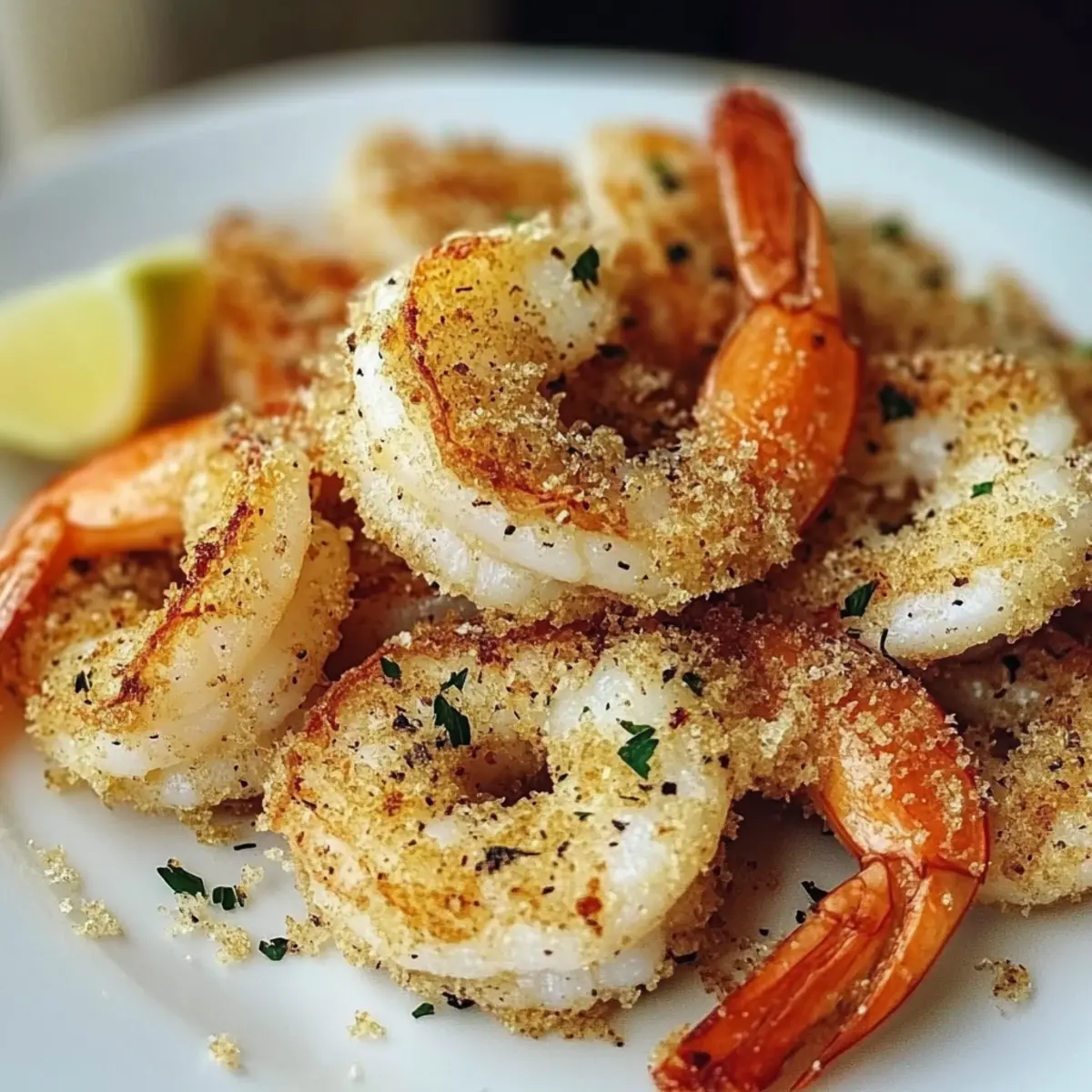 Air Fryer Garlic Parmesan Shrimp