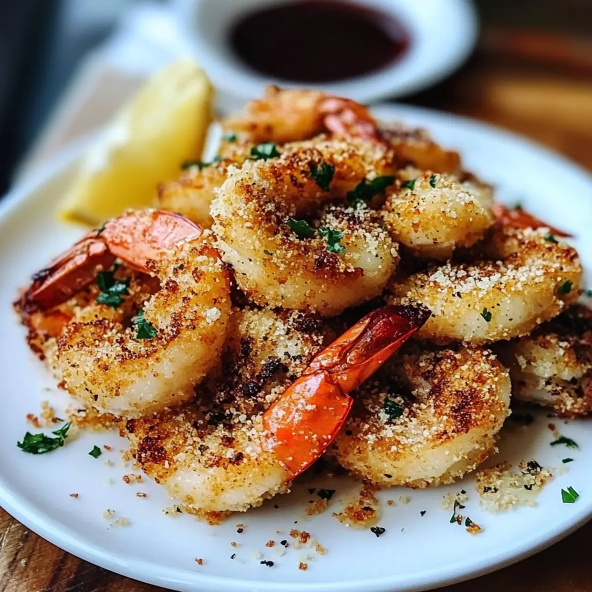 Air Fryer Garlic Parmesan Shrimp