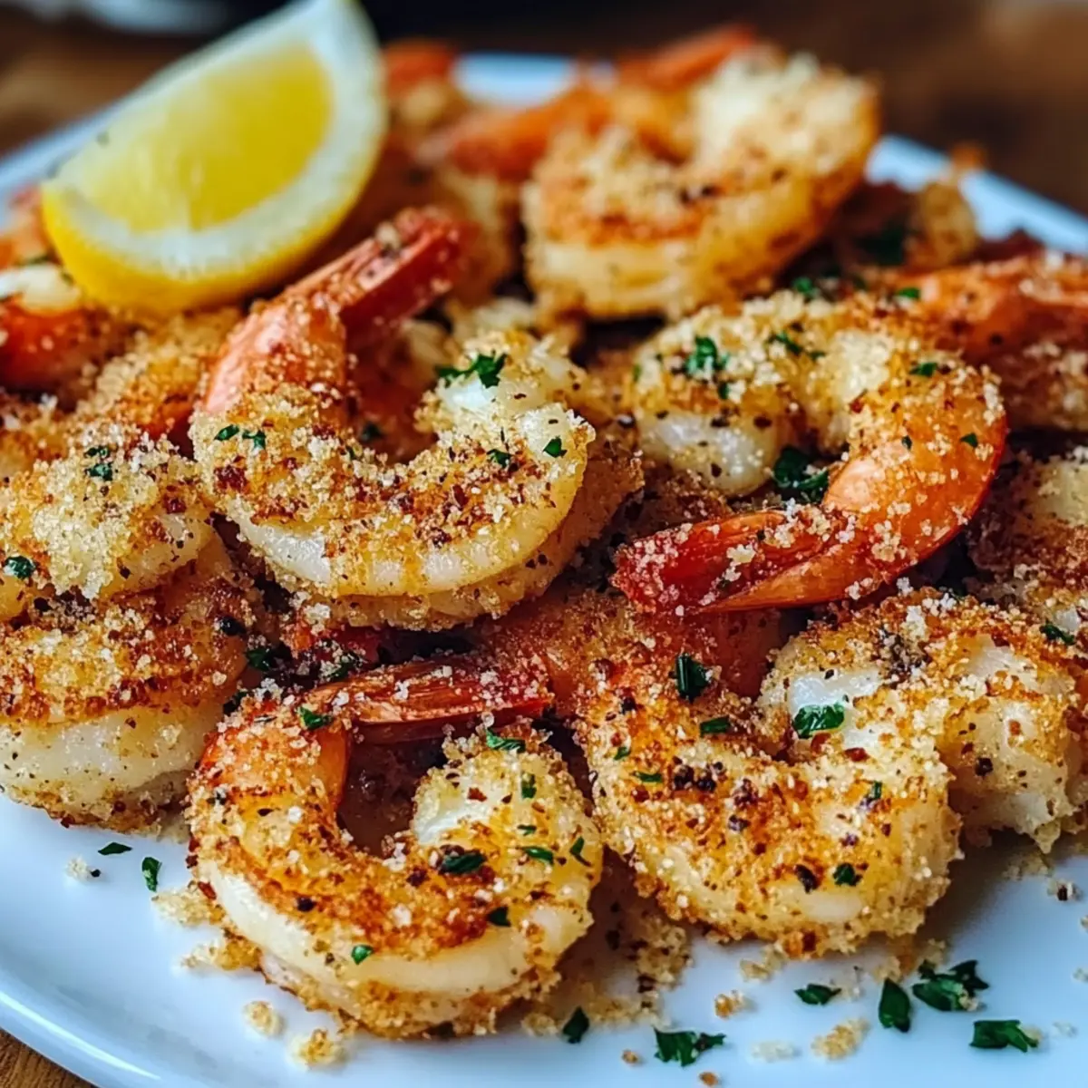 Air Fryer Garlic Parmesan Shrimp