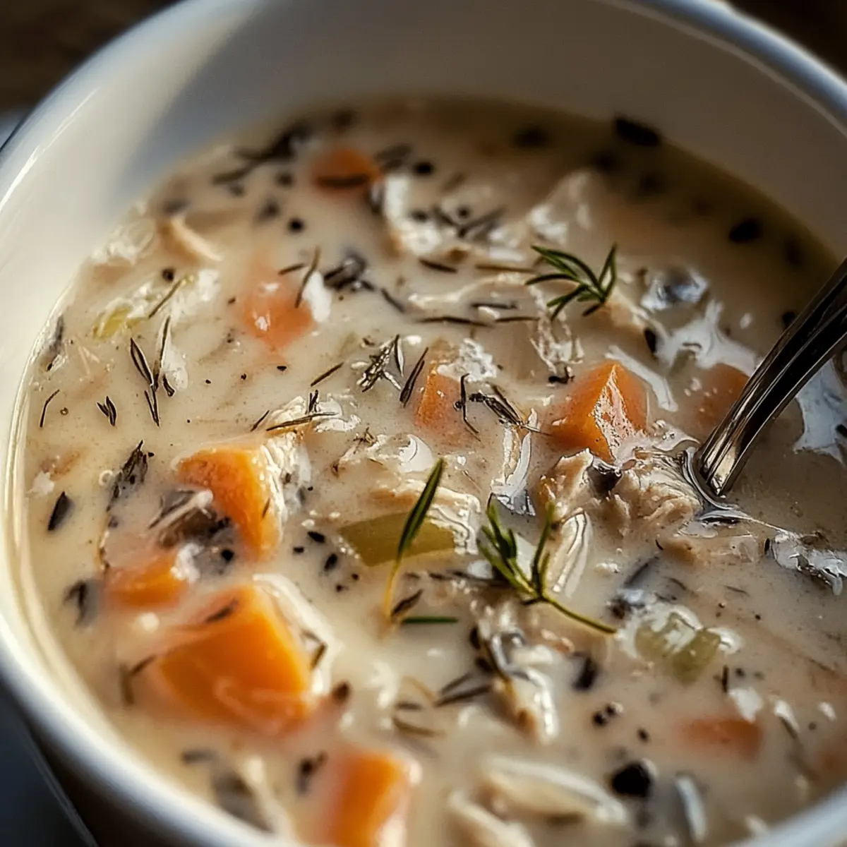 Creamy Chicken Wild Rice Soup
