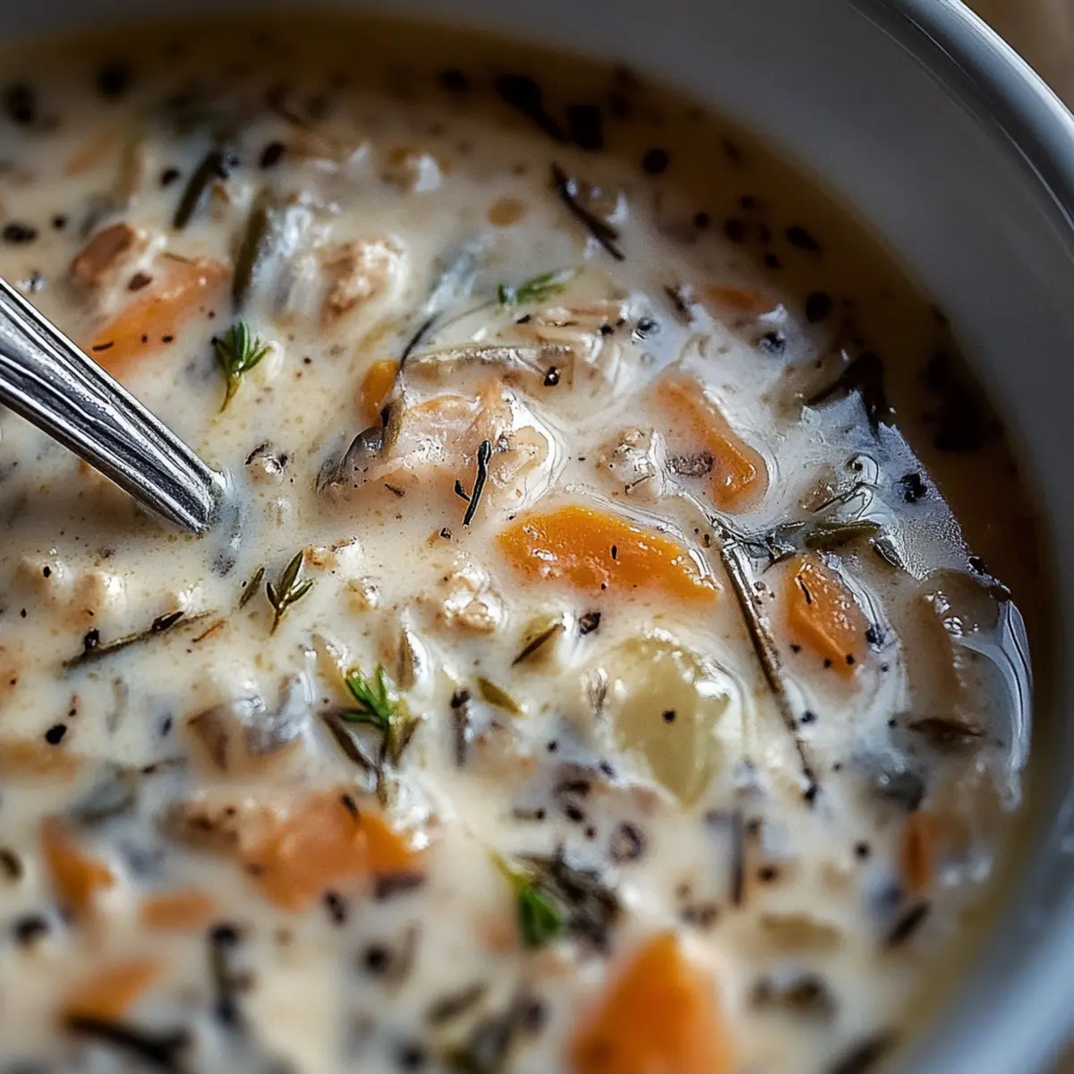 Creamy Chicken Wild Rice Soup