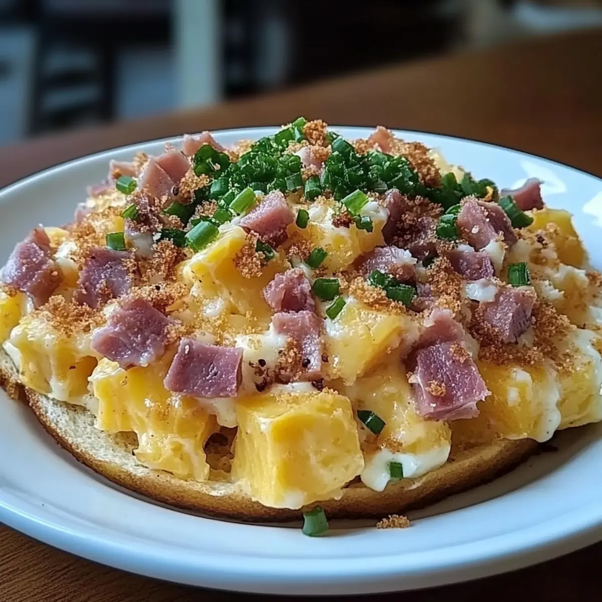 Crockpot Ham and Potato Casserole