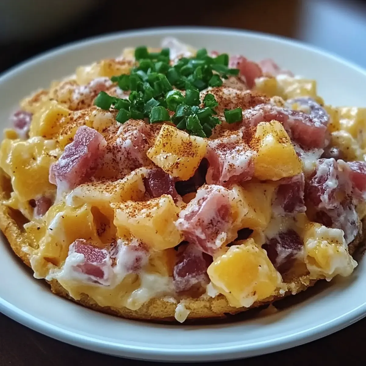Crockpot Ham and Potato Casserole