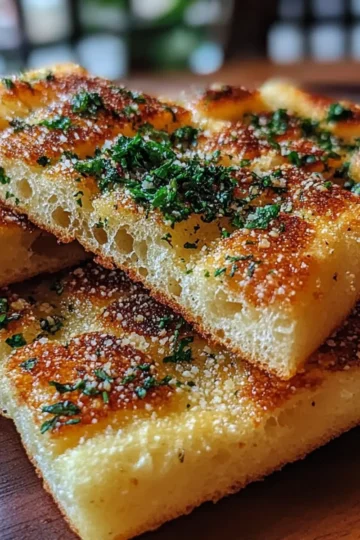 Gluten Free Garlic Pizza Breadsticks
