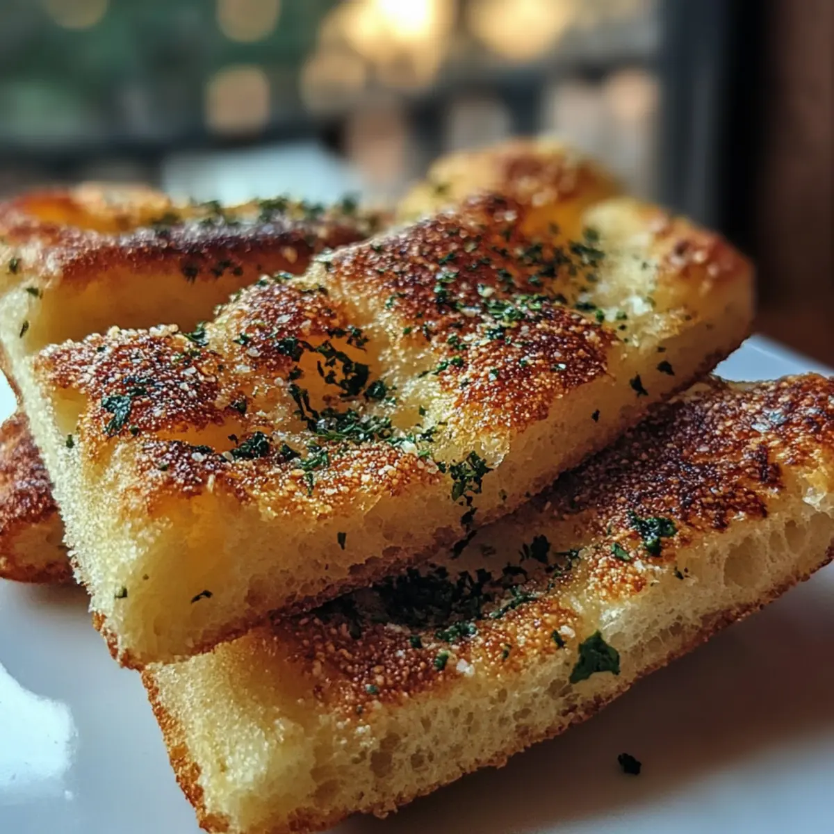 Gluten Free Garlic Pizza Breadsticks