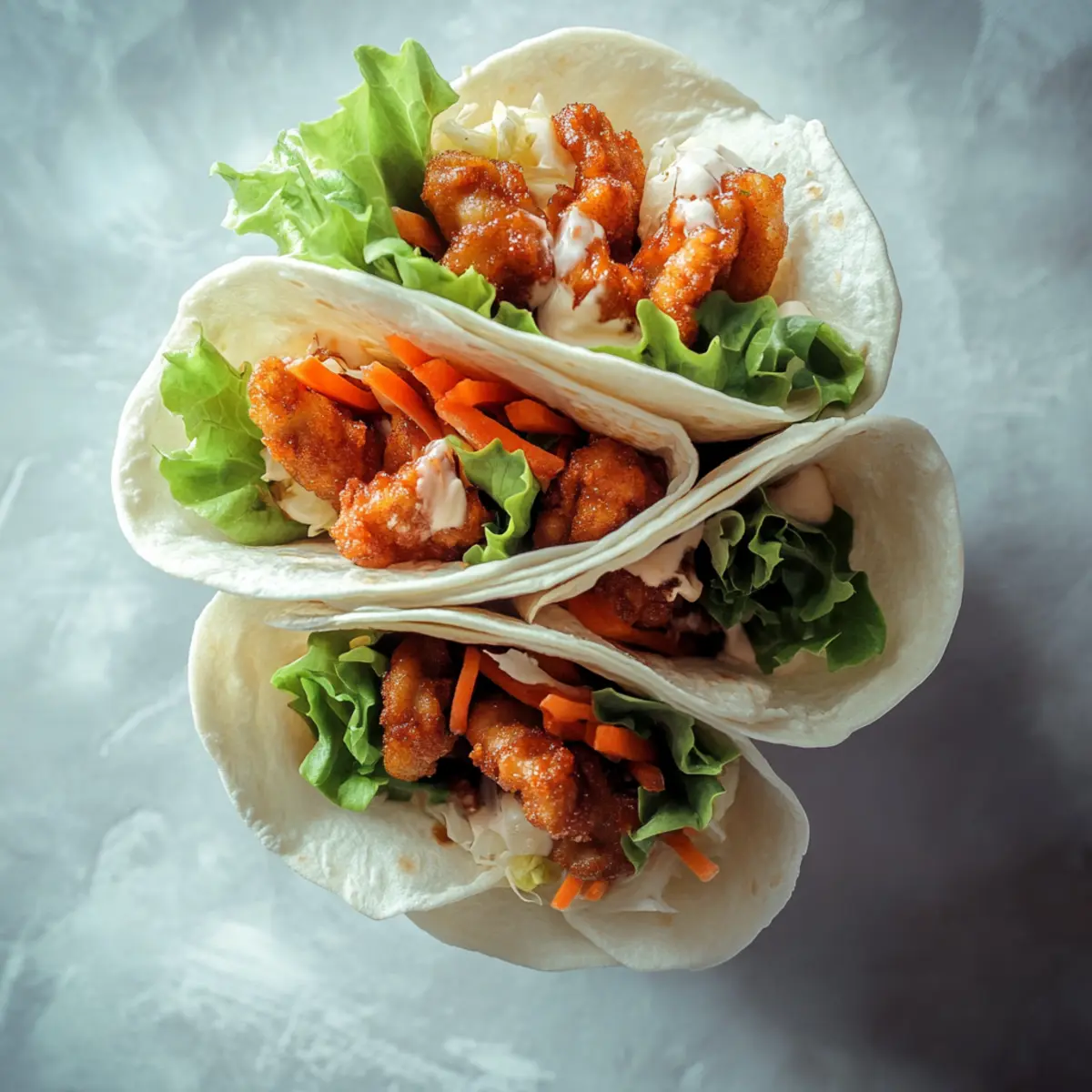 Honey Chicken Wraps
