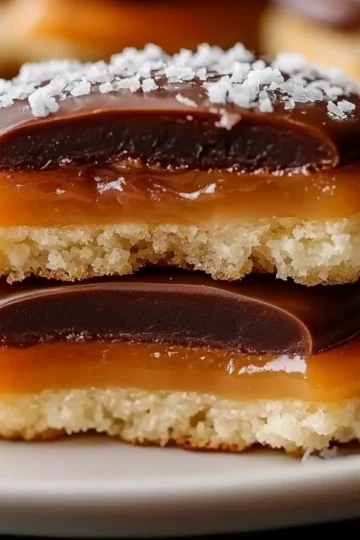 Millionaire’s Shortbread Sandwich Cookies