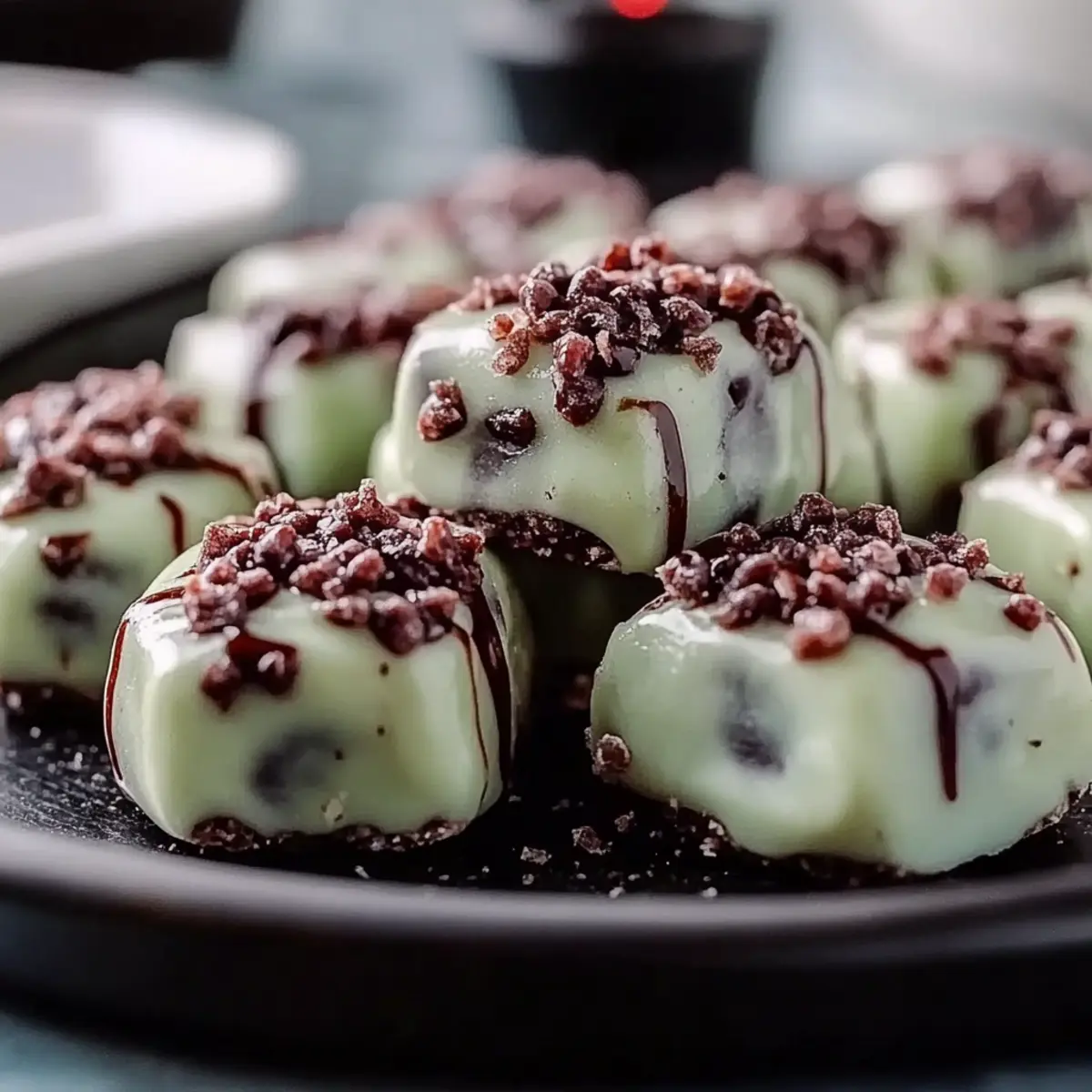 Mint Chocolate Chip Truffles