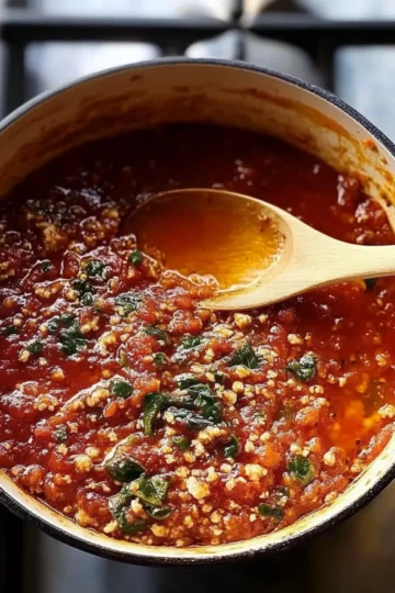 Spaghetti Meat Sauce