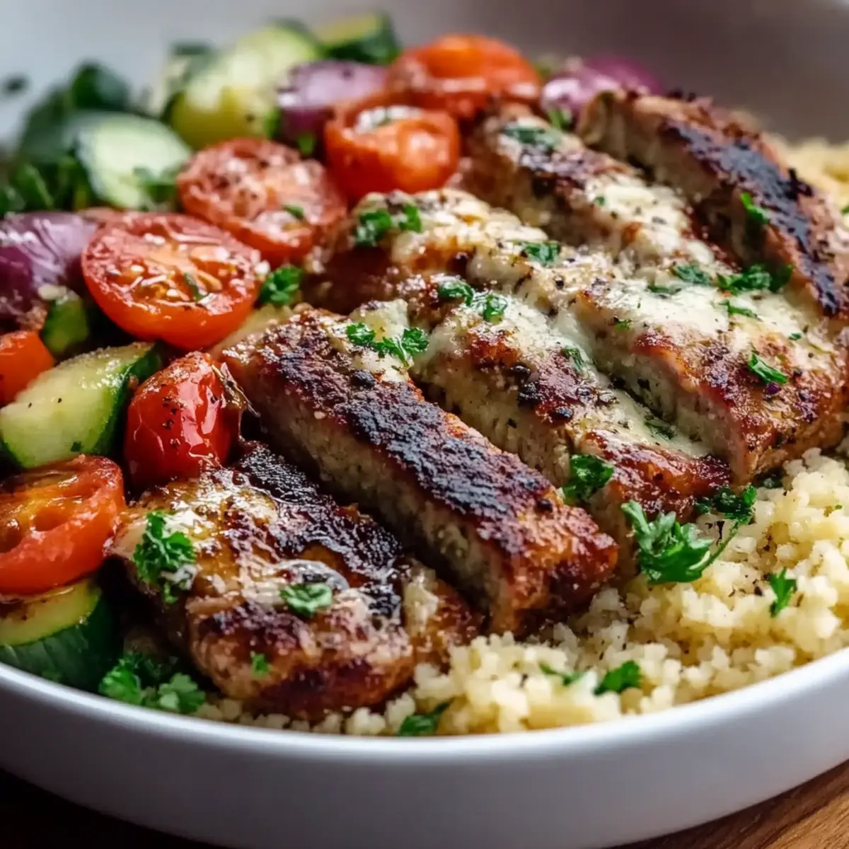 Steak Bowl Inspired By The Mediterranean Diet