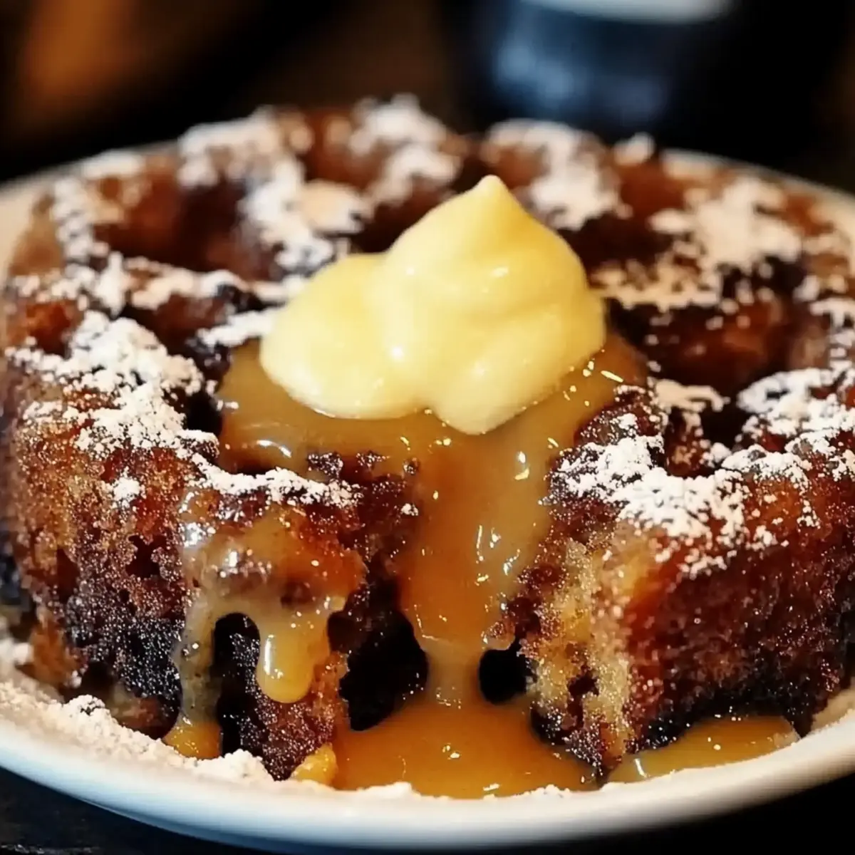 Sticky Date Self-Saucing Pudding