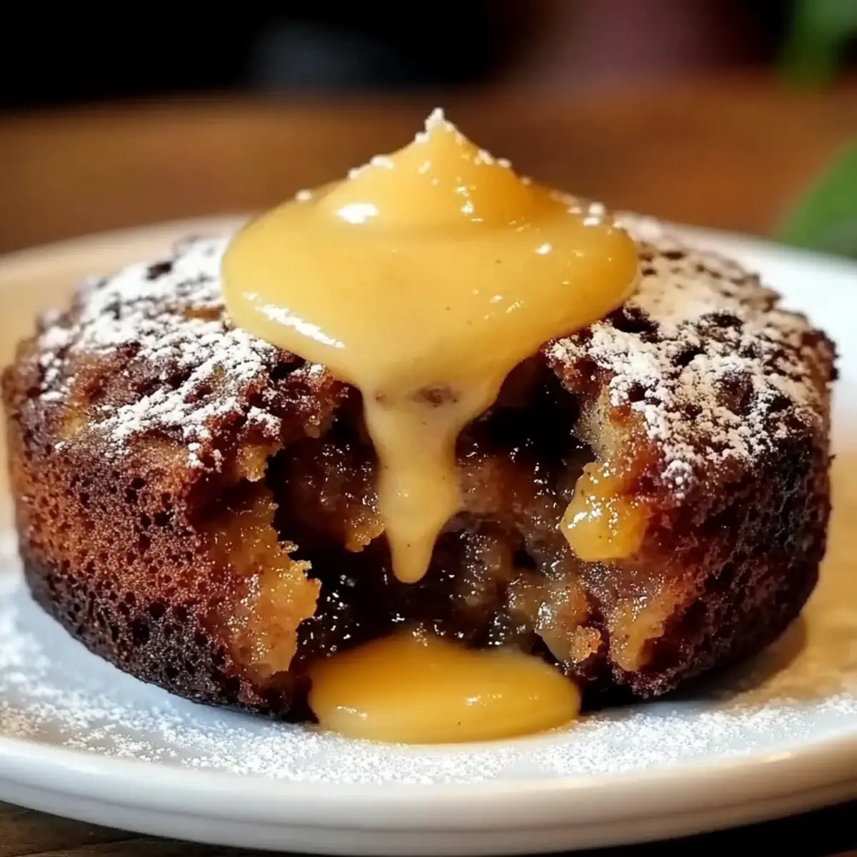 Sticky Date Self-Saucing Pudding