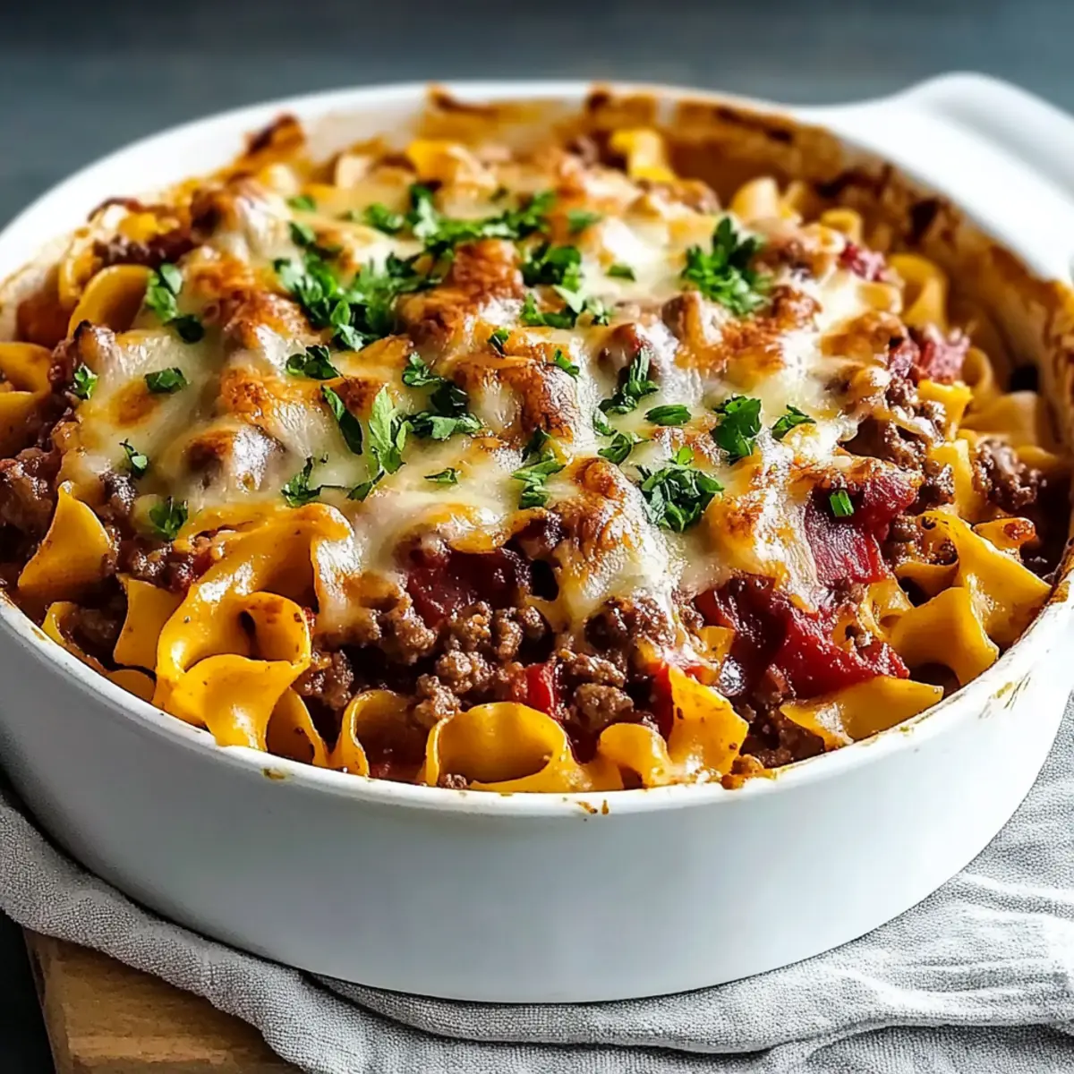 Beef Noodle Casserole