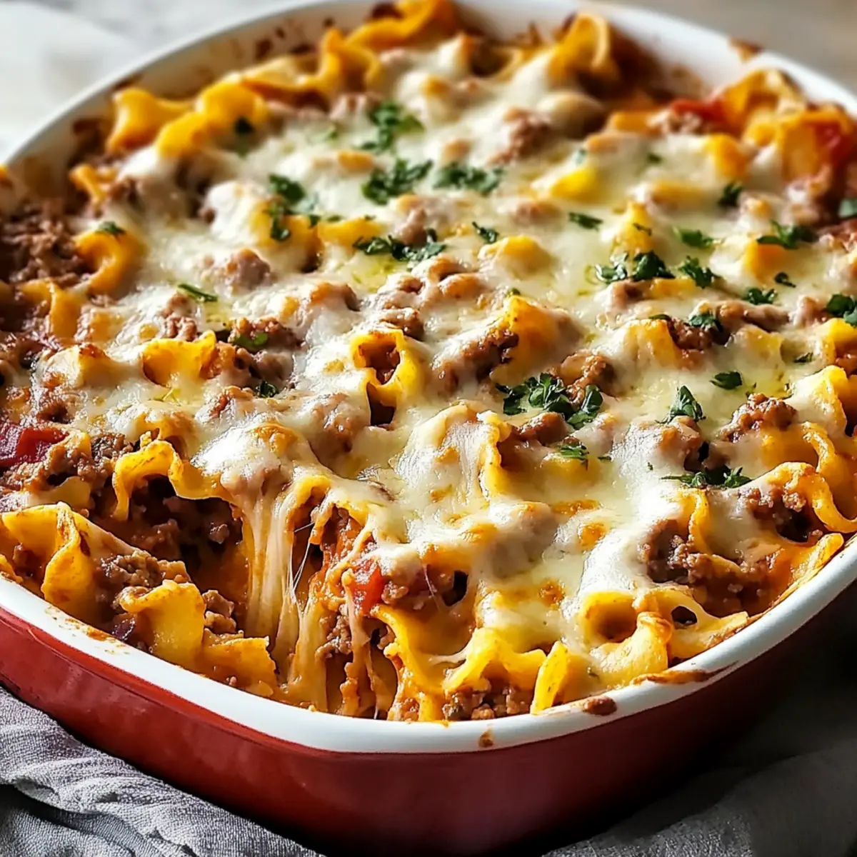 Beef Noodle Casserole