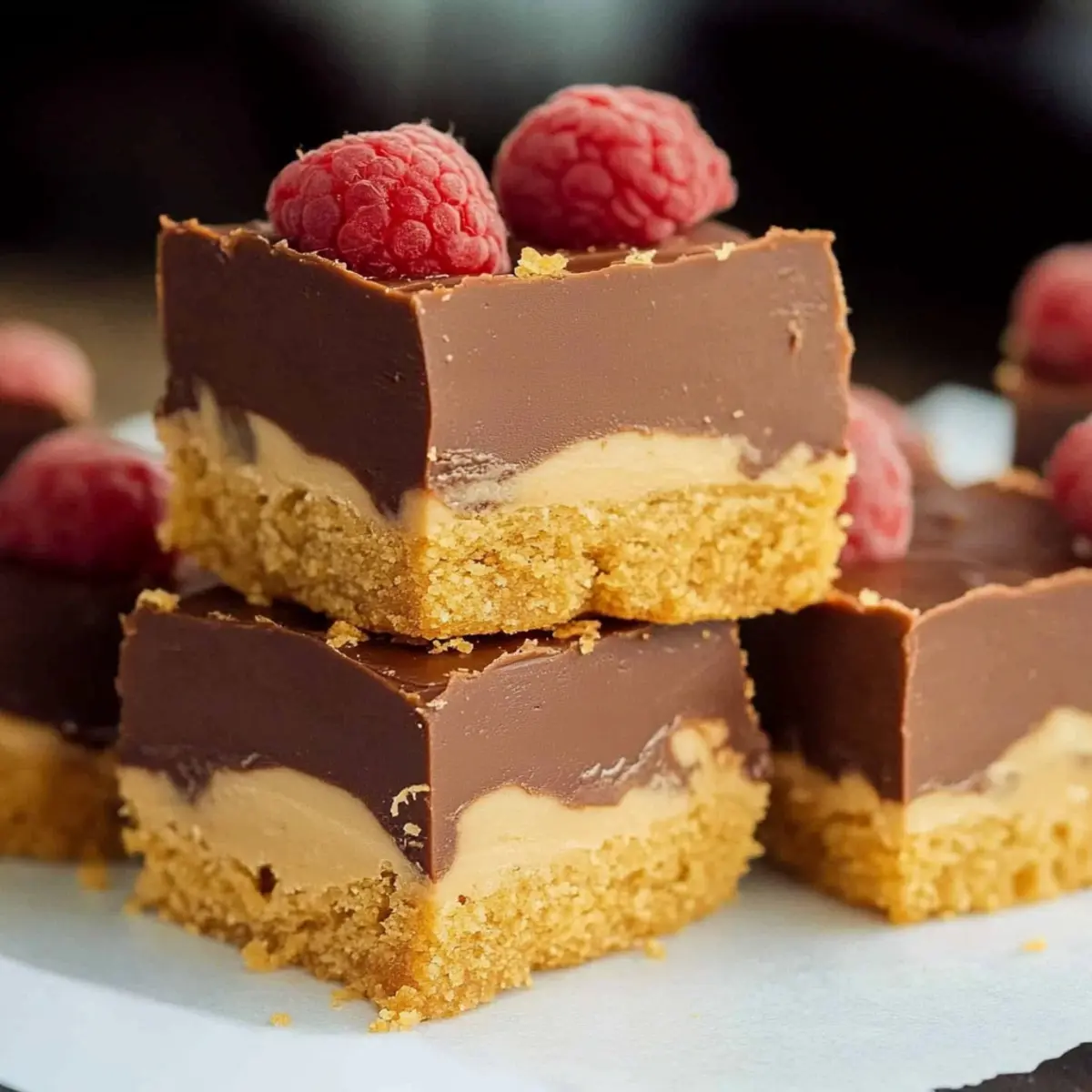 No-Bake Peanut Butter Bars